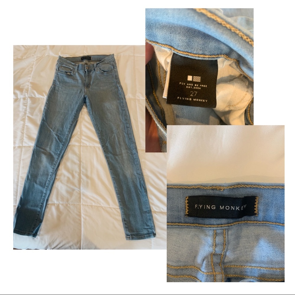 Flying monkey jeans